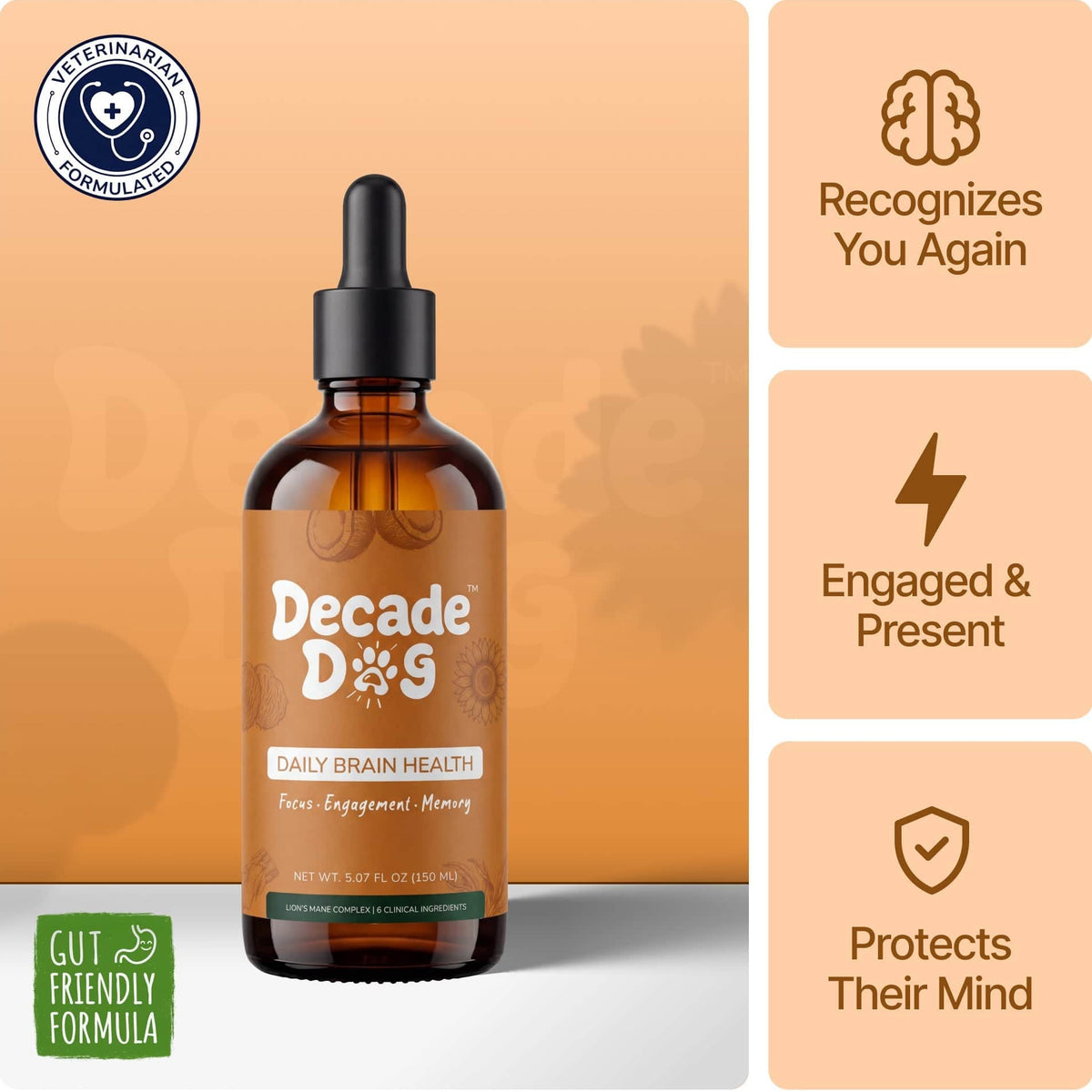 Decade Dog™ Daily Brain Health - Decade Dog