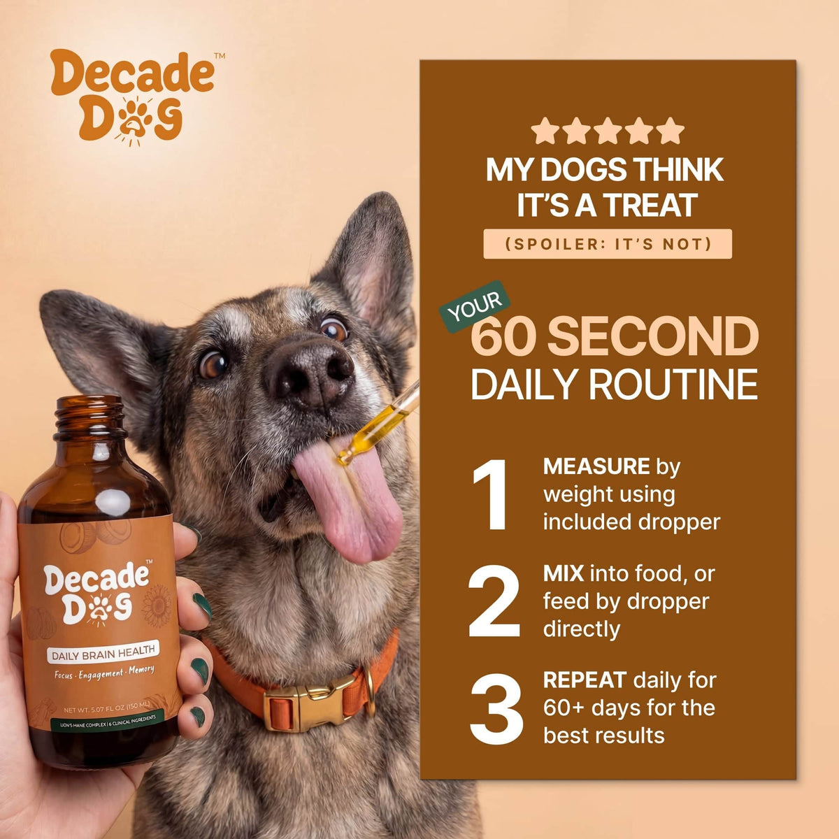 Decade Dog™ Daily Brain Health - Decade Dog